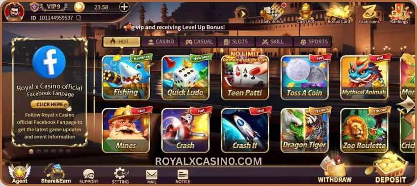 Royal X Casino Login Problems and Solutions (2026 Guide) 2 Royal X Casino Game